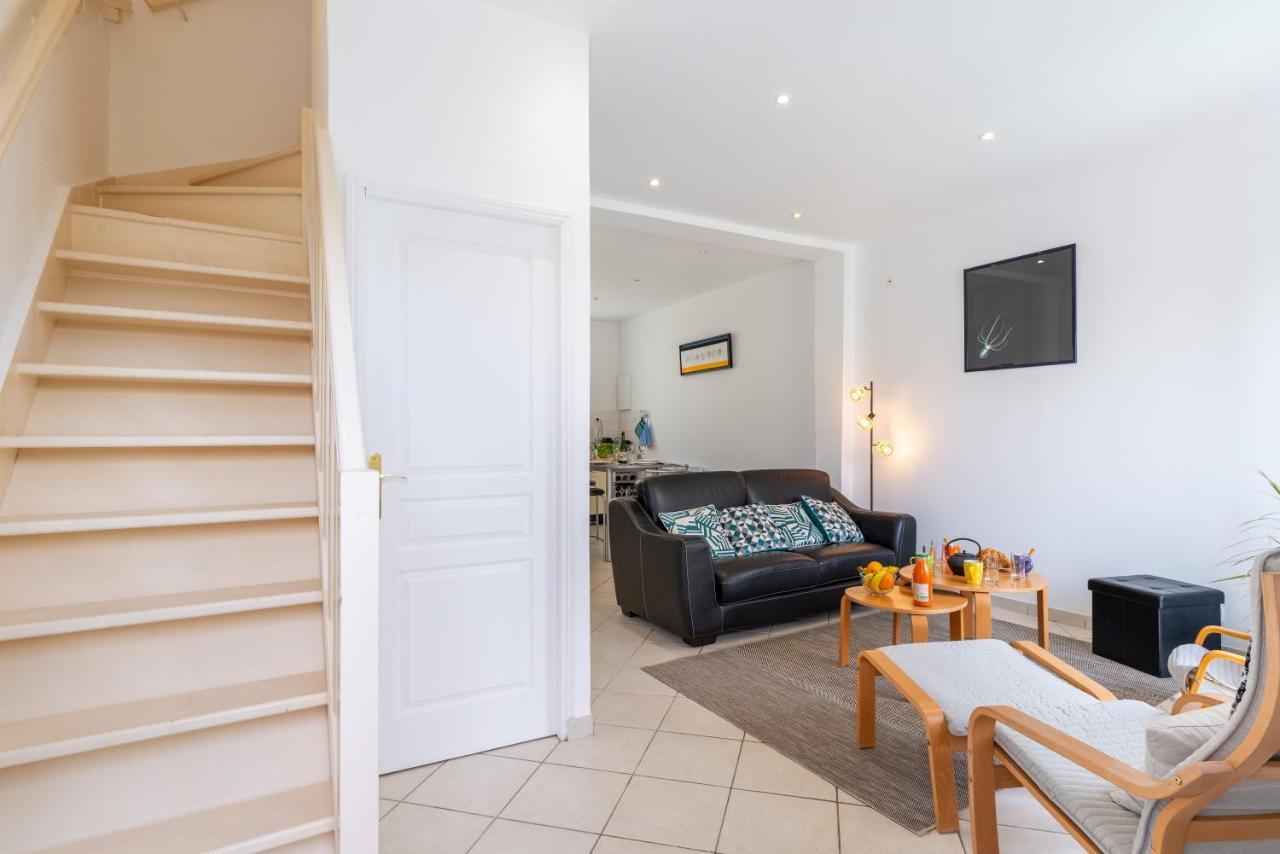 Les Bleuets - Duplex Avec Vue Mer Pleneuf-Val-Andre Ngoại thất bức ảnh