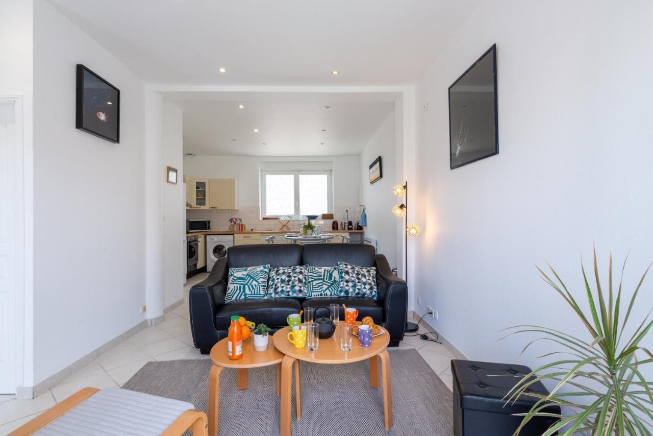 Les Bleuets - Duplex Avec Vue Mer Pleneuf-Val-Andre Ngoại thất bức ảnh